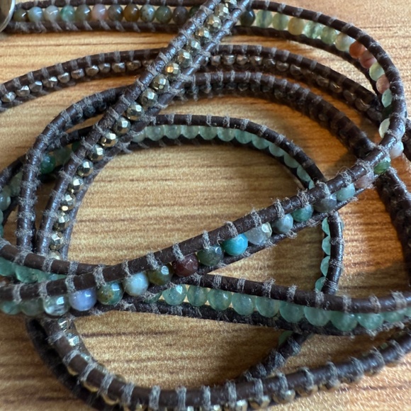 ChanLuu 5 wrap multi colored stone bracelet - Picture 5 of 5